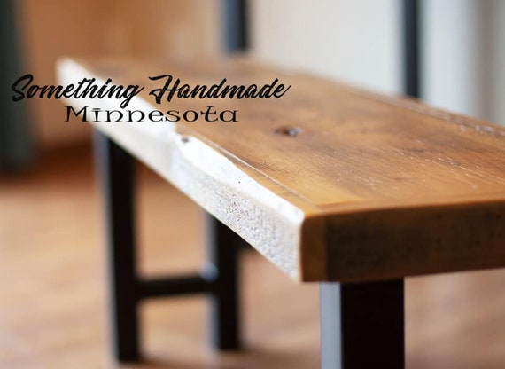 Barn Wood Bench Industrial Rustic Reclaimed 1800s Barn Wood Etsy