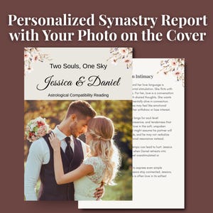 Couple Astrology Reading • Synastry Chart • Personalized Compatibility Report • Wedding Gift for Couple • PDF Astrology Relationship Reading