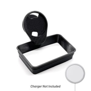Audi Q5 / SQ5 (2021-2024) cubby center console MagSafe Holder for iPhone | Apple MagSafe | 3D Printed [Charger Not Included]