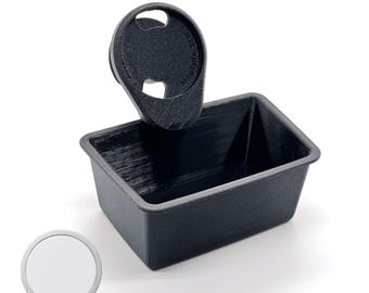 Audi Q5/SQ5 (2021-2024) Cubby Apple MagSafe iPhone Holder: 3D Printed (Charger Not Included)
