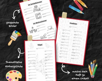 Cuaderno de vocabulario - Mi cuaderno de vocabulario personal