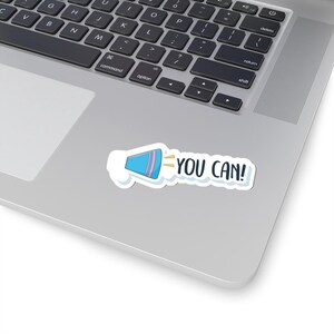 Motivational Stickers, Positive Affirmation Decals, Inspirational Quote Labels, Self-Care Sticker Pack, Encouraging Decals