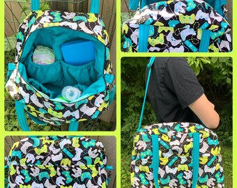 nerdy diaper bag