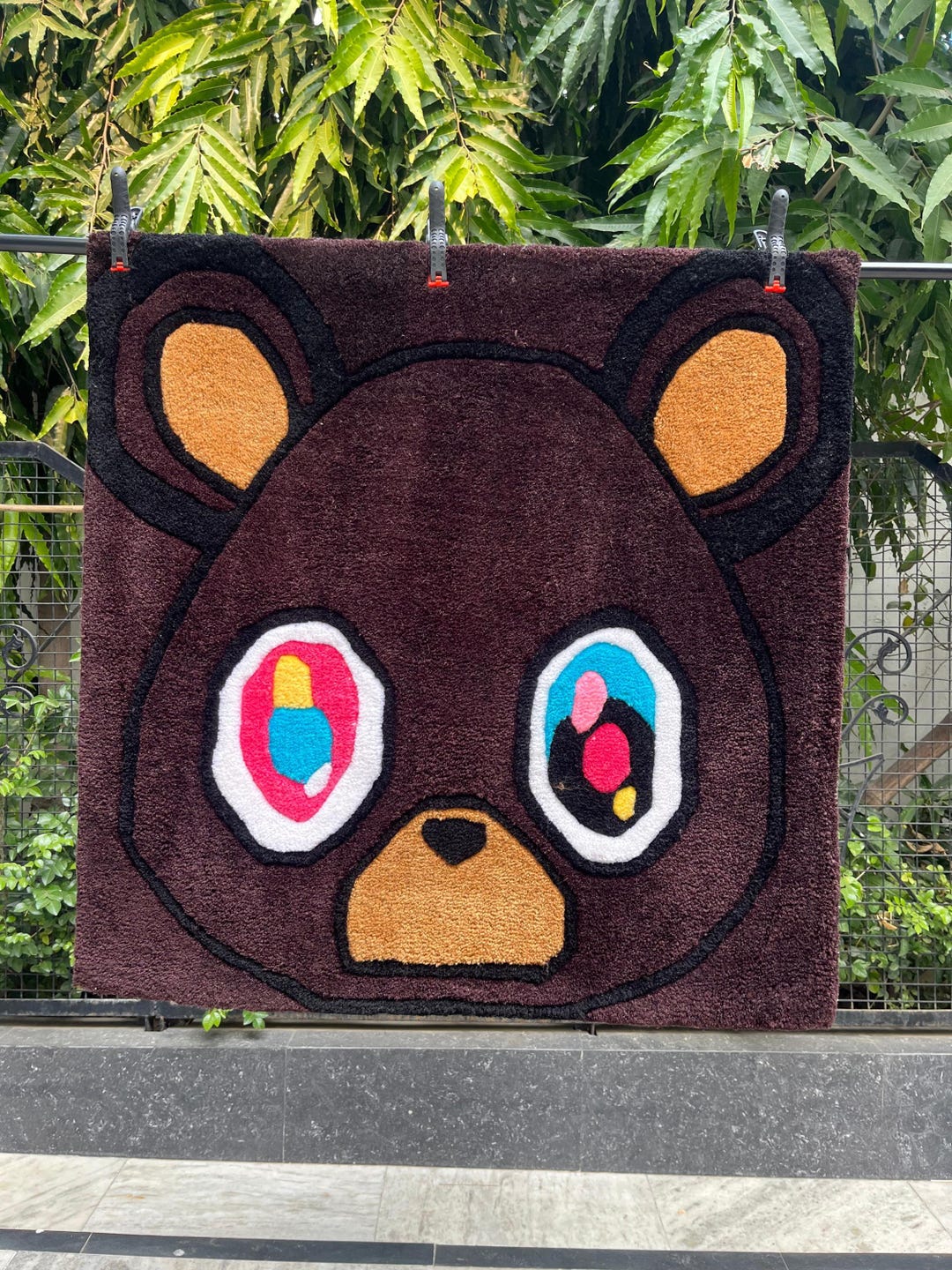 Handmade Bear Character Rug – Fun Kids & Living Room Decor - Etsy