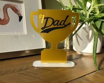 no 1 dad trophy