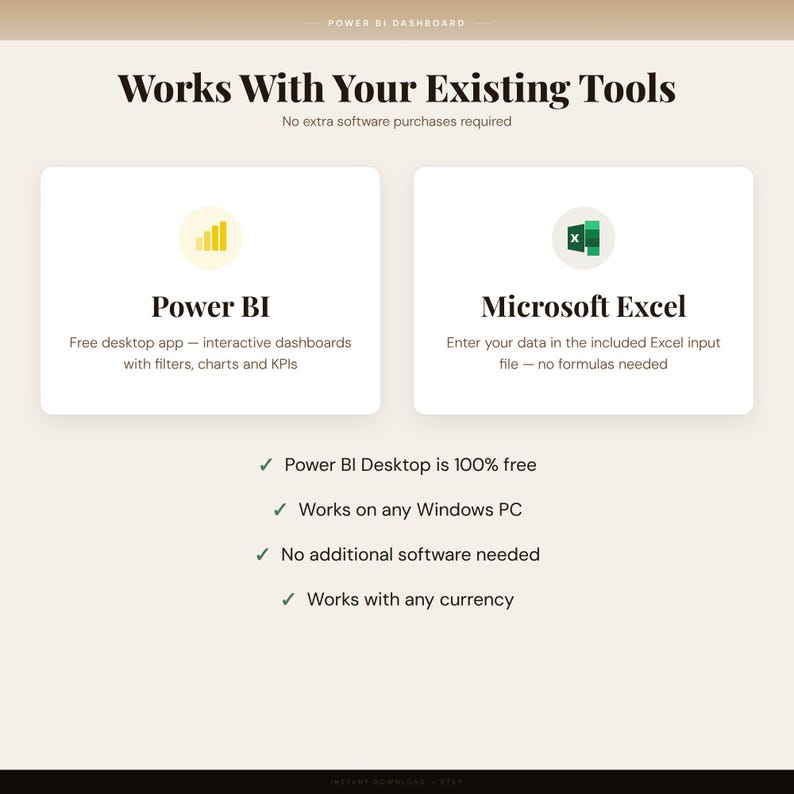Power BI Monthly Budget Tracker | Budget Vs Actual Expense Dashboard - Etsy