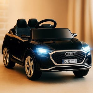 子供用電動乗用車 – Audi Q8 E-Tron Sportback – 12V リモコン付き – 3歳以上のお子様へのギフト