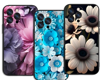 Floral Aesthetic with Elegant and Dreamy Fashion Vibe Trendy and Protective Case Cover Art for All iPhone & Samsung Galaxy Models