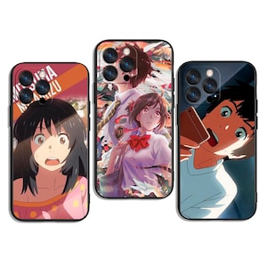 Anime Twilight Dreams Meet Again Trendigt och skyddande skal för alla iPhone- och Samsung Galaxy-modeller