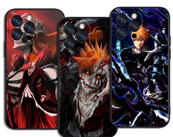 Masked Warrior and Shinigami Power in Anime Aesthetic Style Trendy and Protective Case Cover Art for All iPhone & Samsung Galaxy Models
