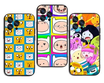 Adventure Time Finn and Jake Trendy and Protective Case Cover for All iPhone & Samsung Galaxy Models