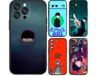 Psychic Power School Anime Protective Cases Fits iPhone, Samsung and Most Models