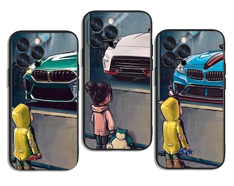Speed and Power with Futuristic Racing car Aesthetic Trendy and Protective Case Cover Art for All iPhone & Samsung Galaxy Models