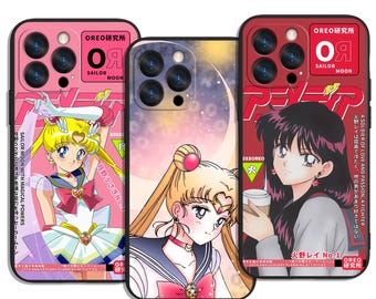 Anime Magical Girl Aesthetic Vibes Universe Sparkle Fantasy Trendy and Protective Case Cover Art for All iPhone & Samsung Galaxy Models