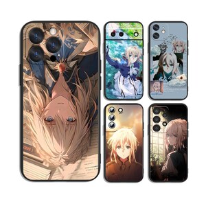 Eleganta Letter Writer Anime-skyddsskal som passar iPhone, Samsung och de flesta modeller