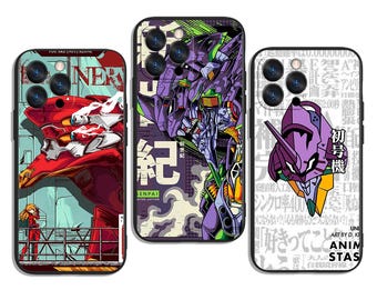 Funda moderna y protectora con diseño de anime japonés Urban Collapse con un toque de biotecnología para todos los modelos de iPhone y Samsung Galaxy.