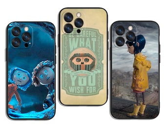Button Eyes | Spooky Dark Style Trendy and Protective Case Cover Art for All iPhone & Samsung Galaxy Models