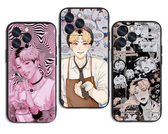 Anime Boys Love Fashion Trendy and Protective Case Cover for All iPhone & Samsung Galaxy Models
