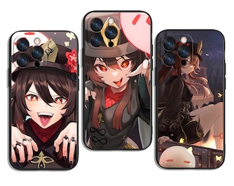 Anime Flames of the Playful Spirit Trendy and Protective Case Cover for All iPhone & Samsung Galaxy Models