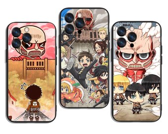 Anime Last Walls Humanity Fights Fate Trendy and Protective Case Cover for iPhone & Samsung Galaxy