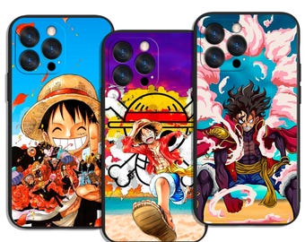 Anime Style Pirate King Vibes with Grand Line Adventure Trendy and Protective Case Cover Art for All iPhone & Samsung Galaxy Models