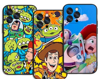 トイ・ストーリー スペース・レンジャーとカウボーイ・デュオの冒険 iPhone & Samsung Galaxy 全モデル対応のトレンディで保護力の高いケースカバーアート