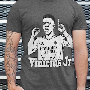 Limited Vinicius Jr T Shirt Real Madrid Shirt, Vinicius Jr Gift For Men Women, Real Madrid Gift Tee, Vinicius Jr T-Shirt