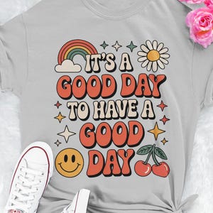 Es un buen día para tener un buen día SVG, Buen día, Motivacional, Letras onduladas, Archivo de corte de silueta, Cricut Svg, Descarga digital SVG