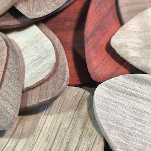 Púas de maderas preciosas