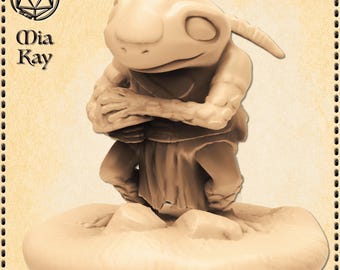 Crossbow Grung miniature by M3DM