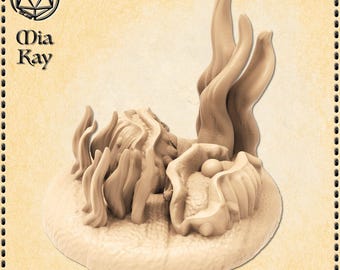 Large Clams miniature by M3DM