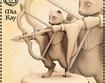 Flying Squirrel Ranger miniature by M3DM