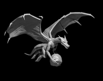 Winged Kobold miniature by MZ4250