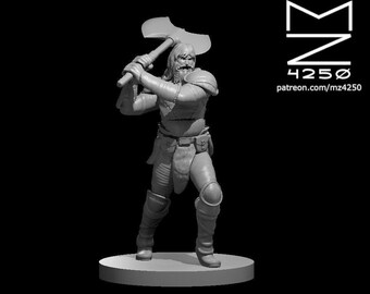 Berserker Male miniature by MZ4250