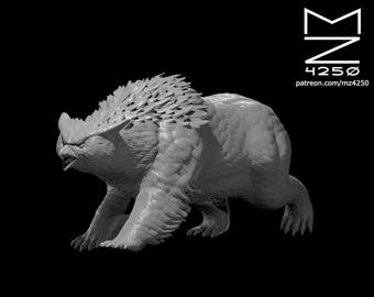 Owlbear miniature by MZ4250
