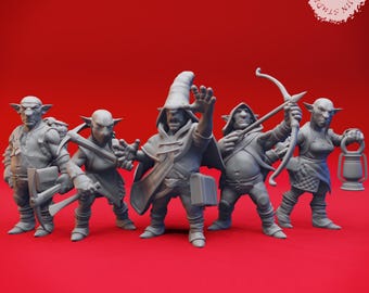 Deep Gnome miniature by Yasashii Kyojin Studio
