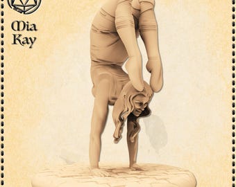Circus Acrobat miniature by M3DM