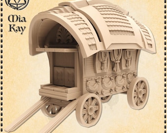 Fancy Carriage miniature by M3DM