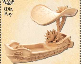 Lily Pad Boat miniature by M3DM