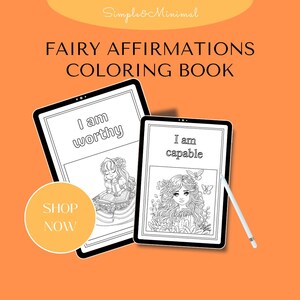 Kids Digital Coloring Book, Fairy Book, Color Book for Kids, Fairy Coloring Fun, Children Colour Book
