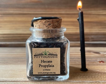 Hecate Propylaia Offering Incense - An offering during times of transition, metamorphosis, and as a petition for guidanc