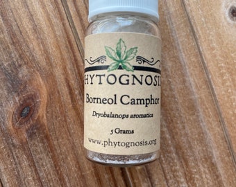 Authentic Borneol Camphor resin - Dryobalanops aromatica - Sacred Asian incense resin