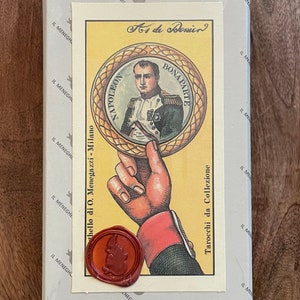 Tarot de Personajes Napoleónicos - Il Meneghello Edizioni cartas de tarot de edición limitada hechas a mano