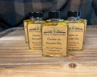 Crown of Success Oil - A conjure oil for all things prosperity and success!