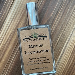 Mist of Illumination - a room spray to enhance the mind, provide clarity, and uplift the spirit