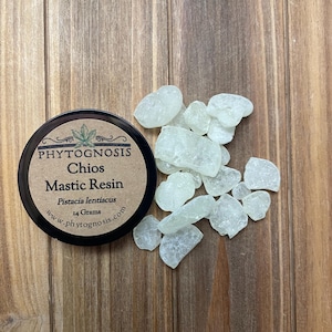 Mastic Gum - Used for grimoire, ritual and ceremonial magick, Picatrix astrology, incense, protection, and cooking Greek food