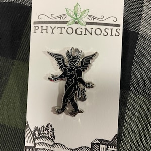 Hard Enamel Pin - The Devil from the 1591 trail of Agnes Sampson in Scotland
