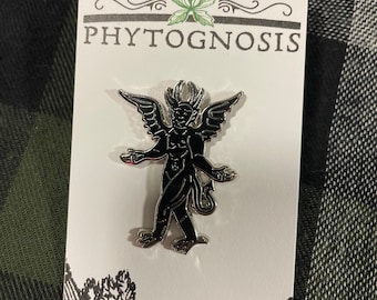 Hard Enamel Pin - The Devil from the 1591 trail of Agnes Sampson in Scotland