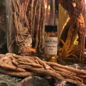 Master Root Oil - A Hoodoo traditional oil for mastery over all things and enhancing psychic potency