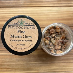Myrrh Resin - Used for Incense, protection, purification, spirituality, and is a good purpose general incense